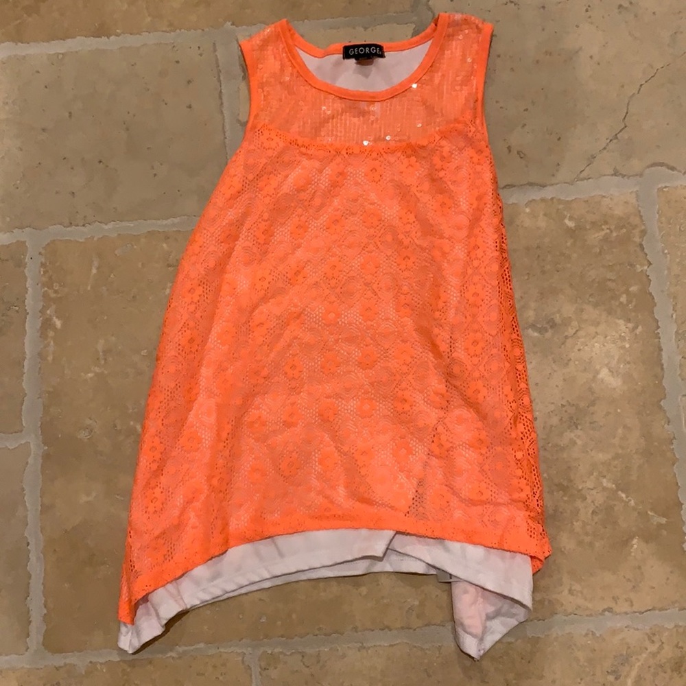 A cute orange tank top in the brand George